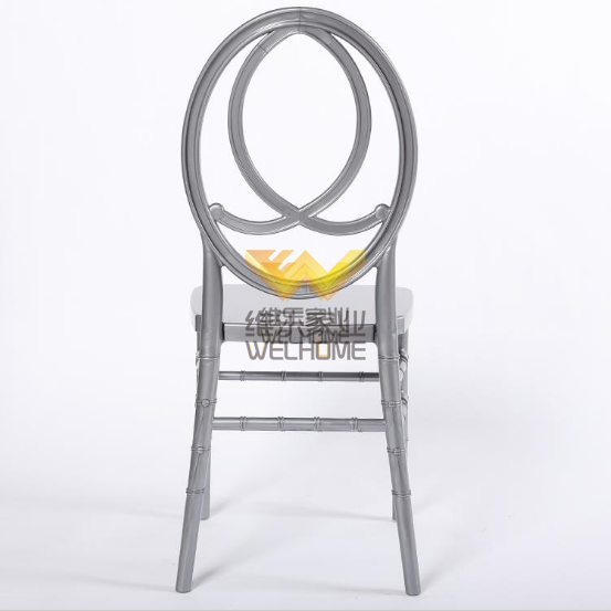 Silver Wooden Phoenix Chair for wedding/event